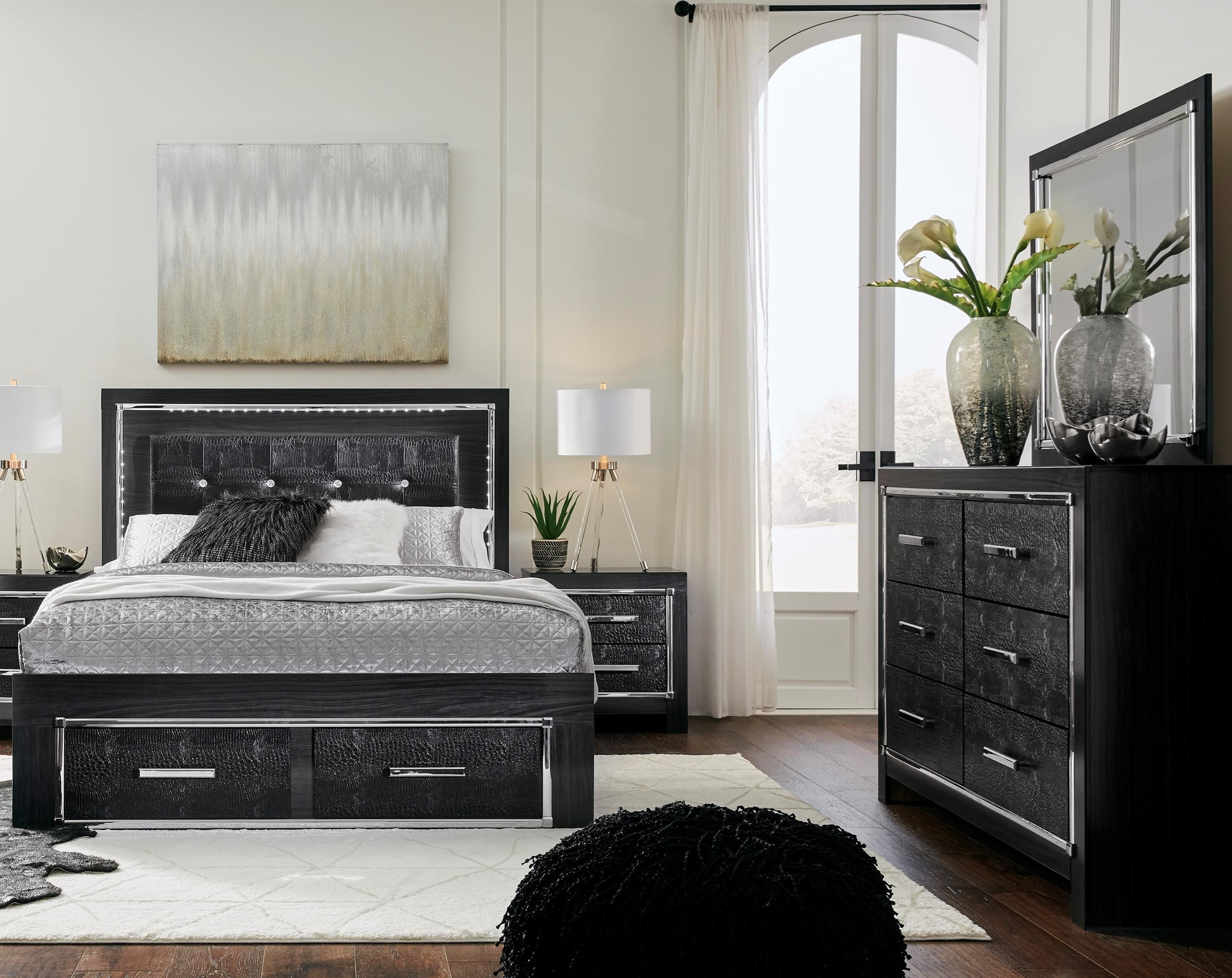 Signature Design by Ashley Kaydell B1420 Q Bedroom Group 4 Queen Bedroom Group Furniture Fair